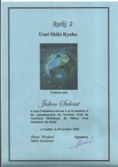 Certification Reiki niveau 2