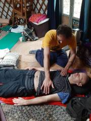 Massage de l'espace coeur